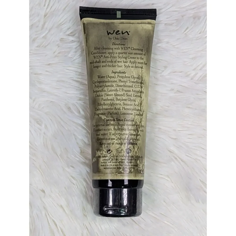 NIB Wen Chaz Dean Sweet Almond Mint Styling Creme 4oz - Limited Edition Size - Picture 2 of 4